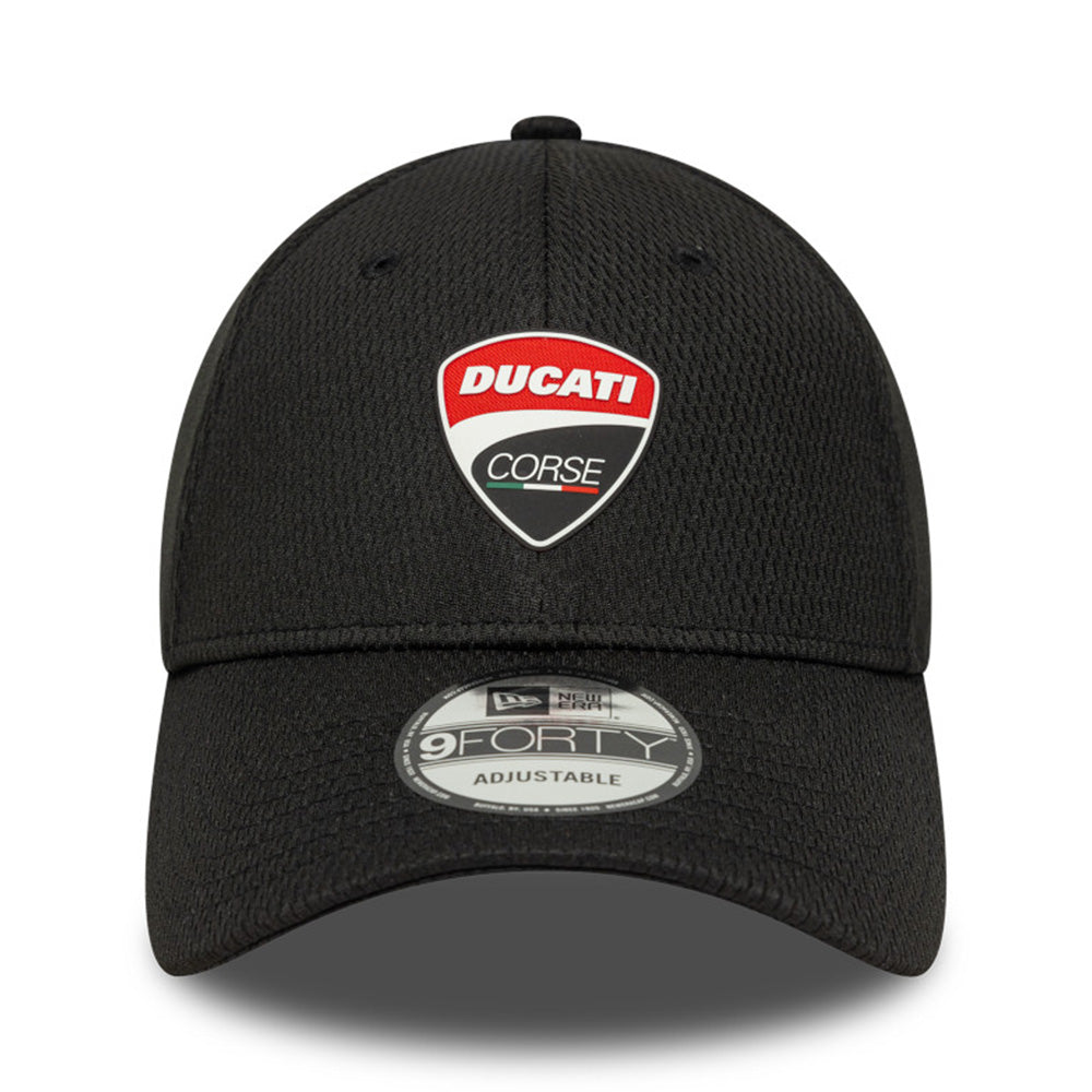 New Era Ducati Motorsport Logo Black 9FORTY Adjustable Cap