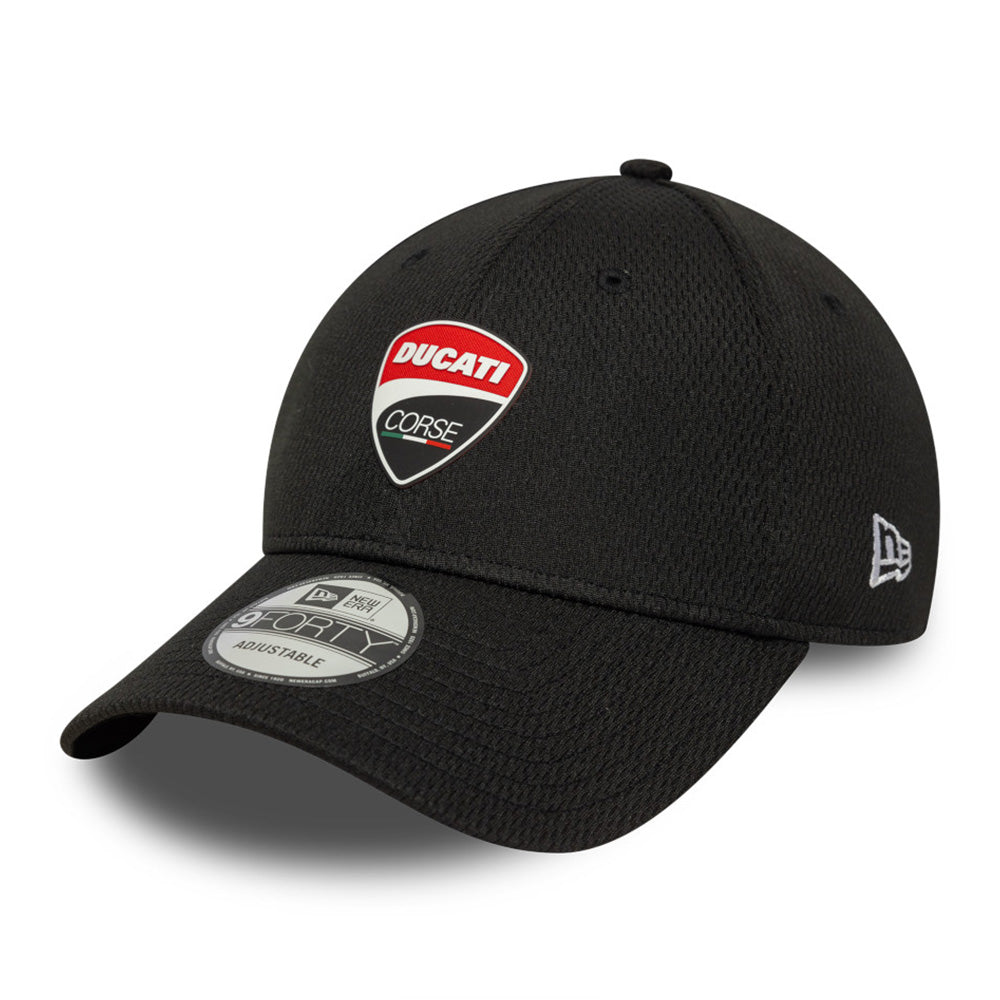 New Era Ducati Motorsport Logo Black 9FORTY Adjustable Cap