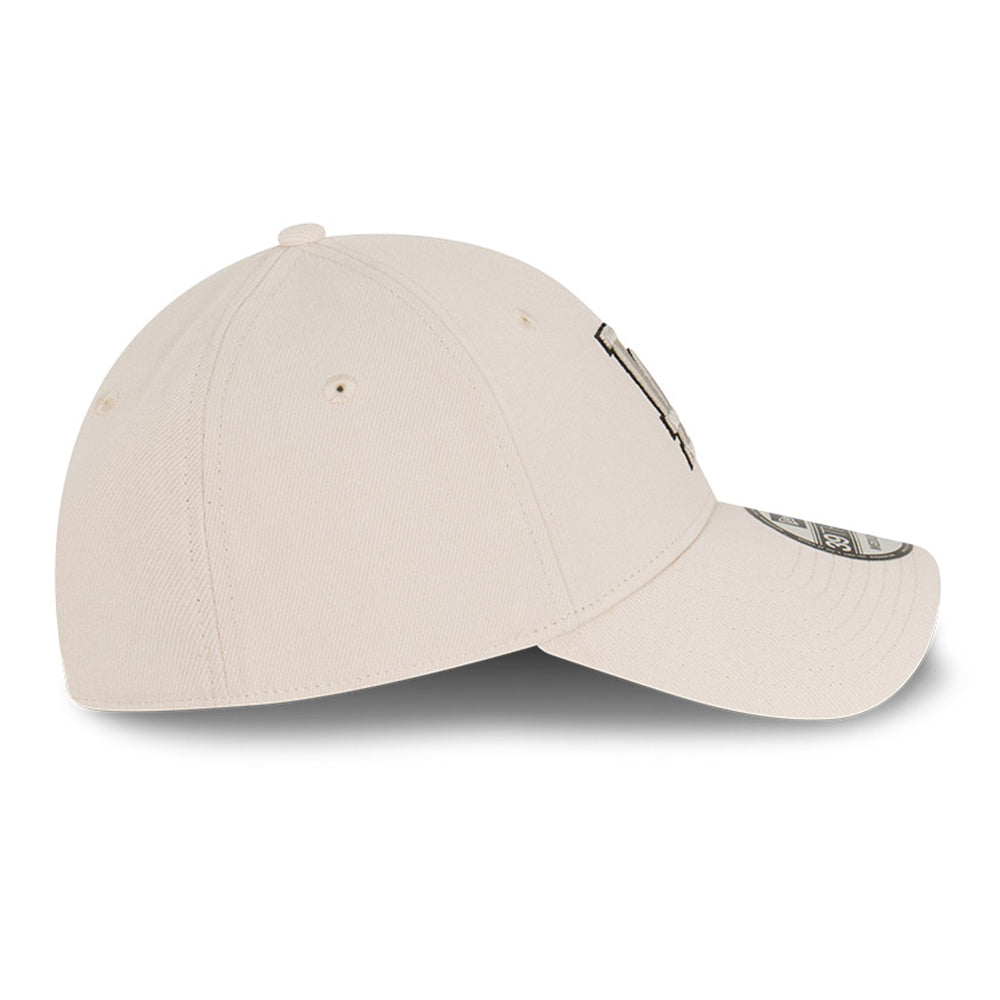 New Era Los Angeles Dodgers Stone Grey 39THIRTY Stretch Adjustable Cap