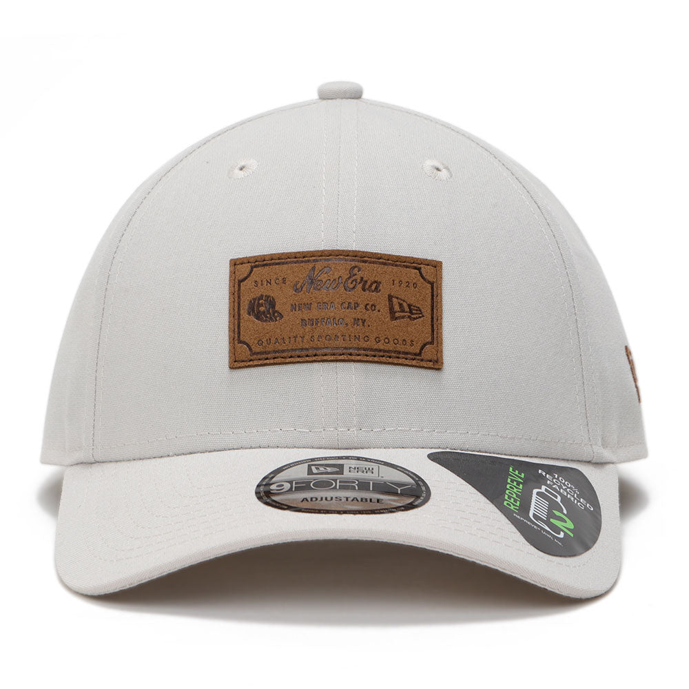 New Era Script New World Repreve Stone 9FORTY Adjustable Cap