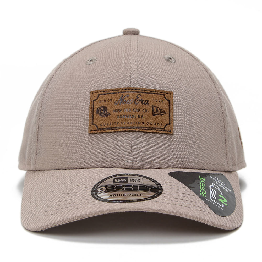 New Era Script New World Repreve Ash Brown 9FORTY Adjustable Cap