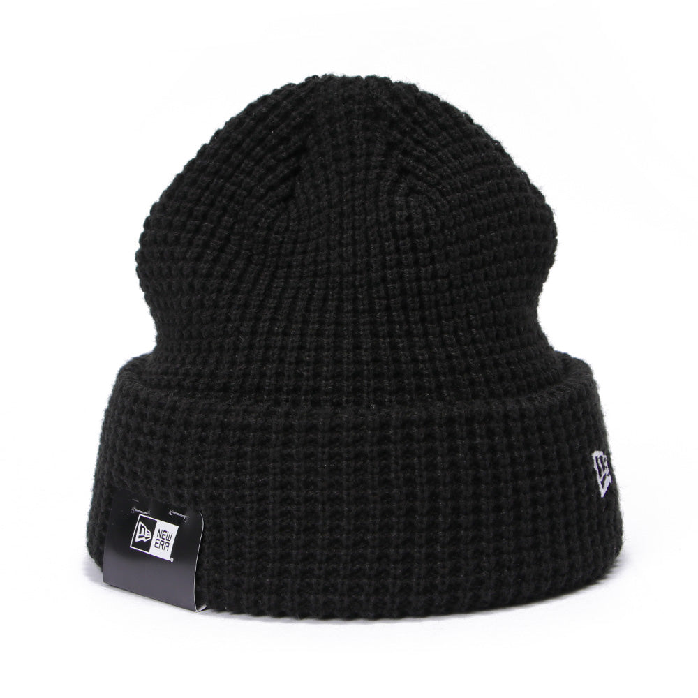New Era Black Knit Medium Beanie