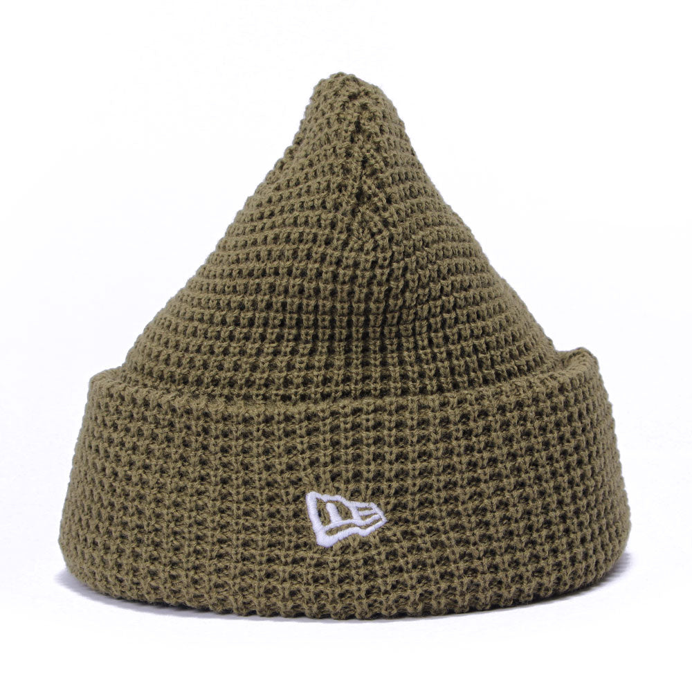 New Era Olive Green Knit Medium Beanie