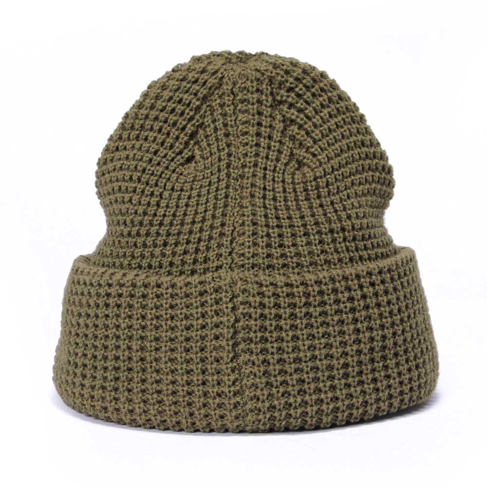 New Era Olive Green Knit Medium Beanie