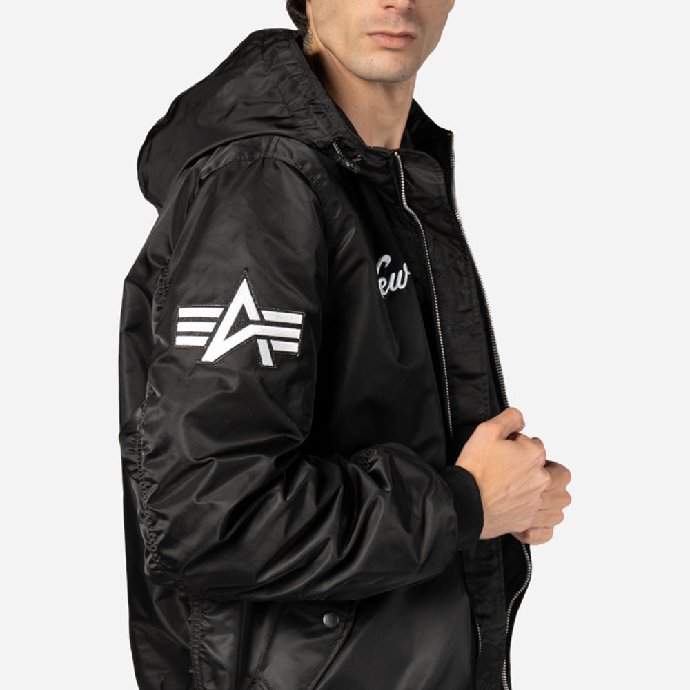 New Era Alpha Industries L2B F3 E1367BG26 Black Jacket