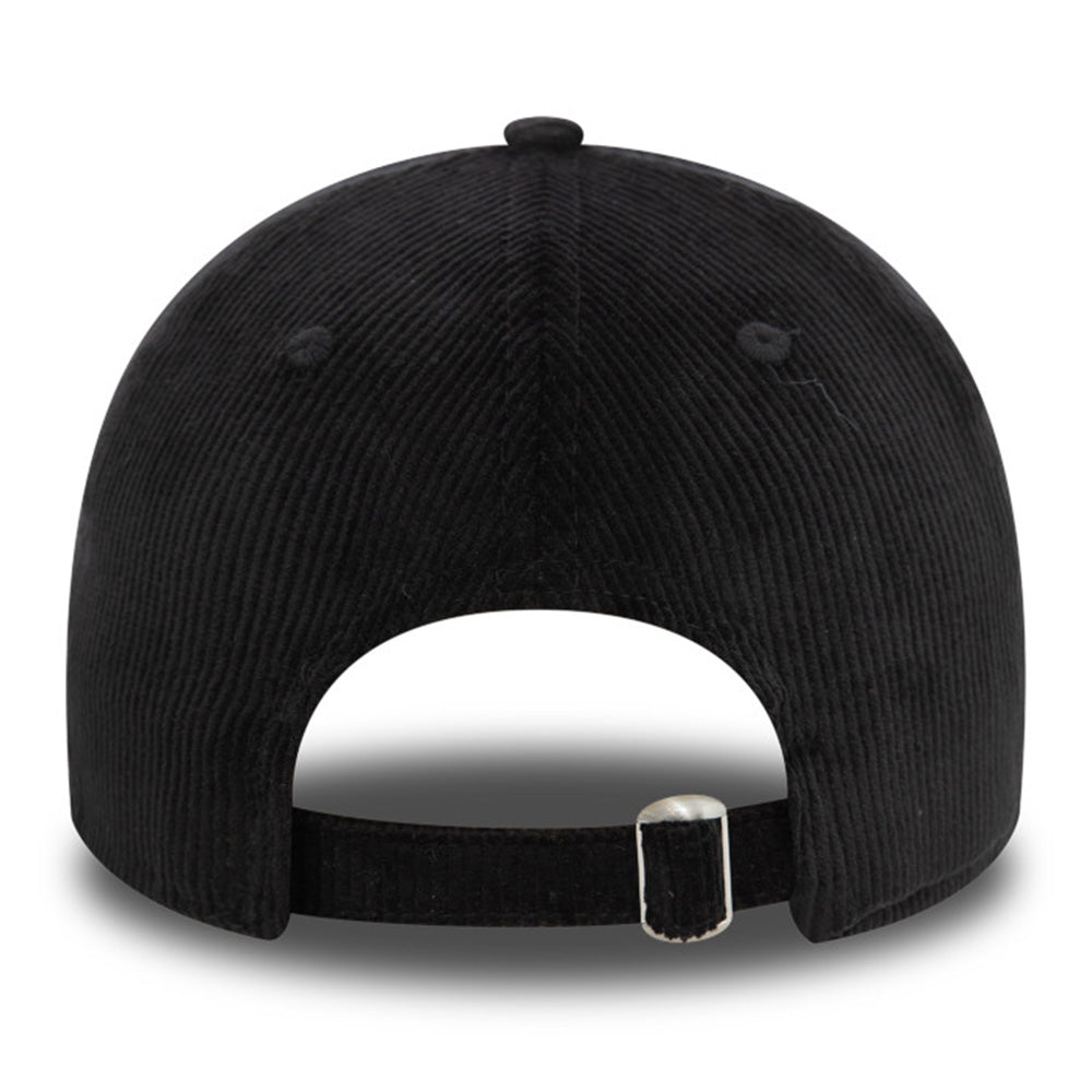 New Era Script Corduroy Black 9TWENTY Adjustable Cap