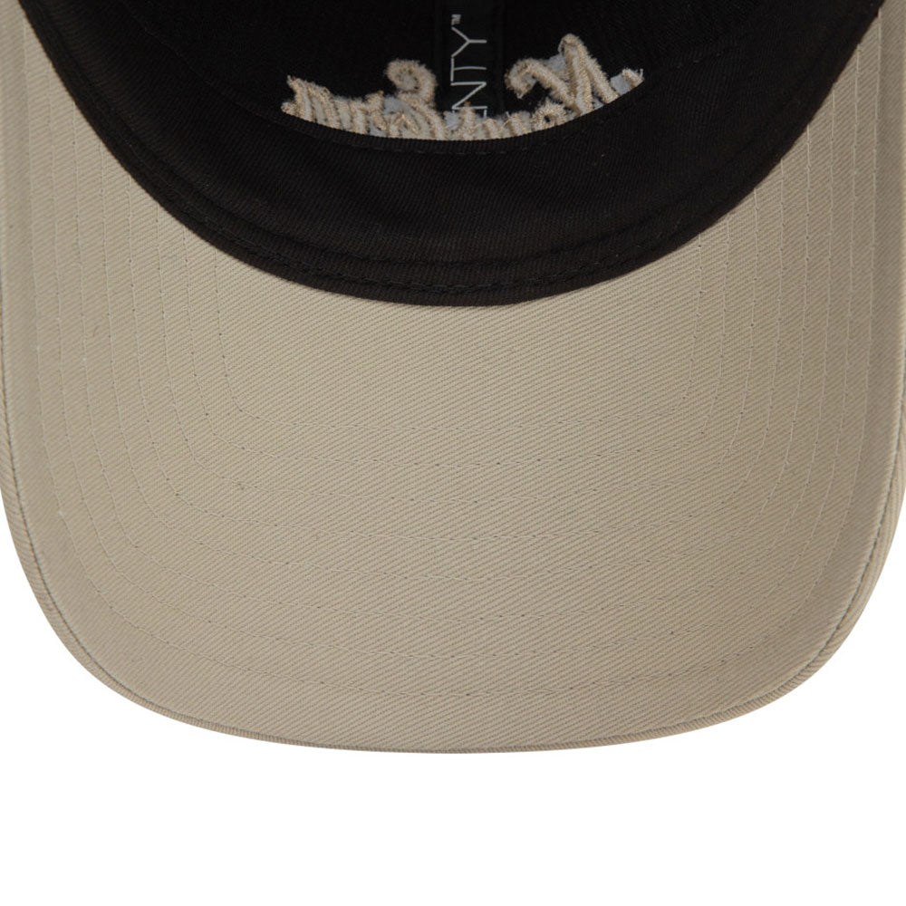 New Era Script Corduroy Black 9TWENTY Adjustable Cap
