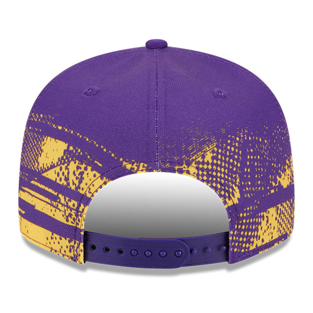 Los Angeles Lakers NBA Tip Off '24 Medium Yellow 9FIFTY Snapback Cap