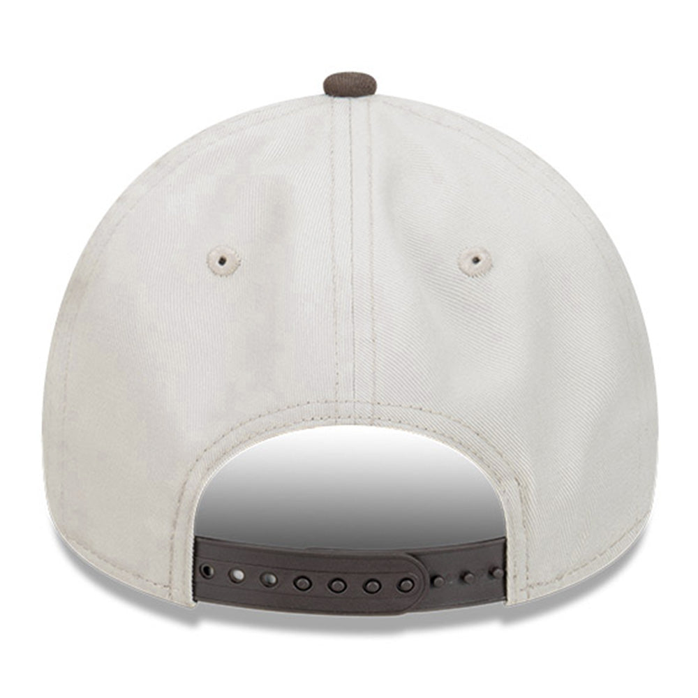 New Era Chicago Bulls NBA Vintage Stone Walnut 9FORTY A-Frame Snapback Cap