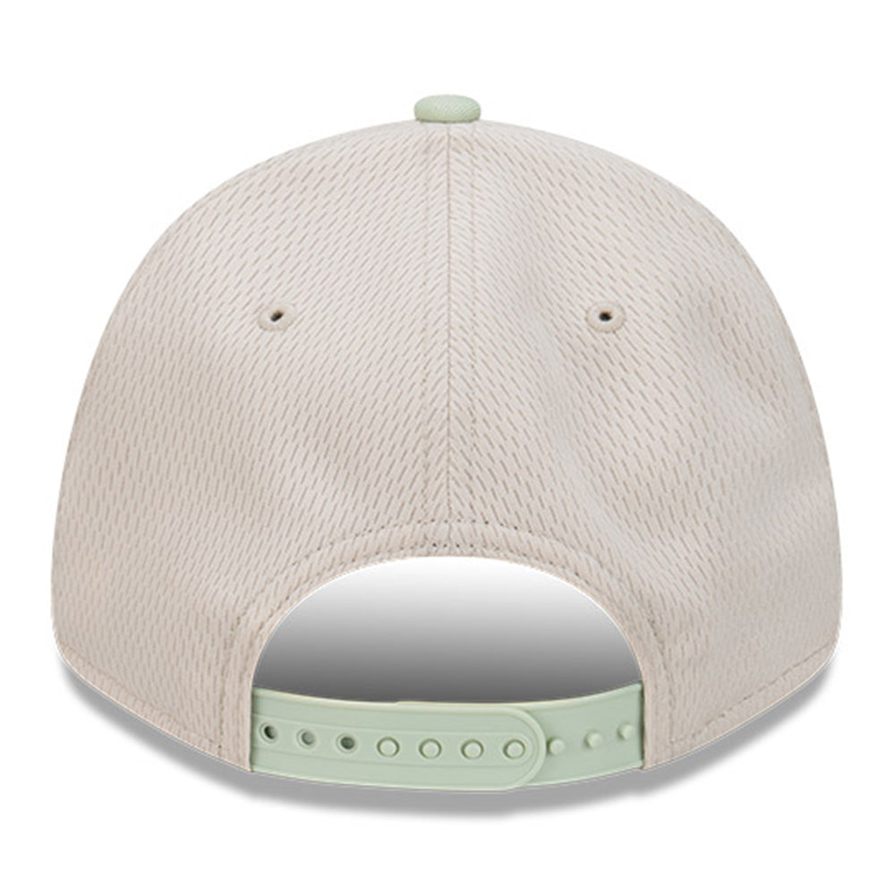 New Era New York Yankees MLB Dash Mark Two Tone Stone Mint Green 9FORTY Snapback Cap