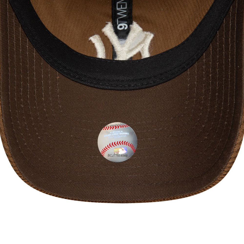 New Era New York Yankees Premium Cordoray Walnut 9TWENTY Adjustable Cap