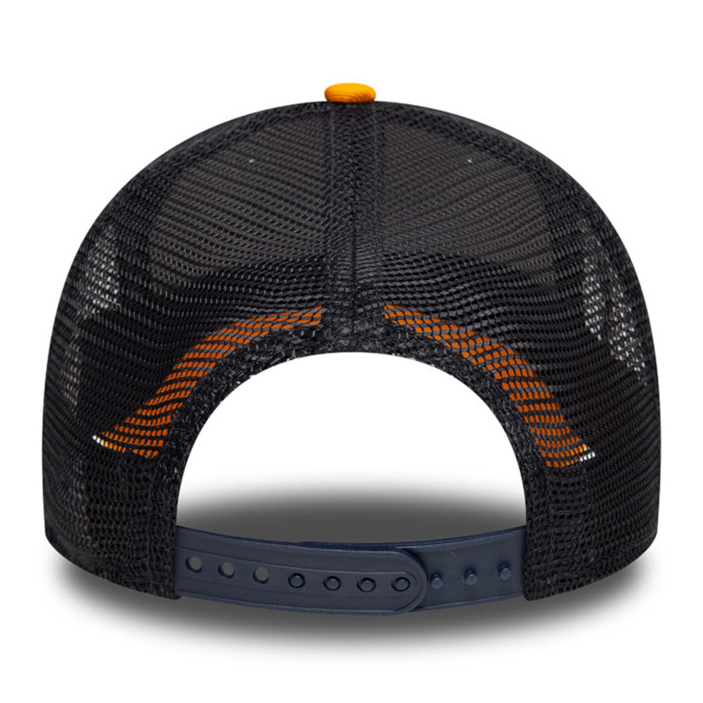 New Era Mountain Patch Two Tone Everest Green Youth 9FORTY Trucker Snapback Cap