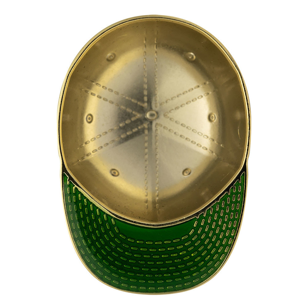 New Era 59FIFTY Christmas Cap Metal Ornament Gold White 2 Pack Accessories