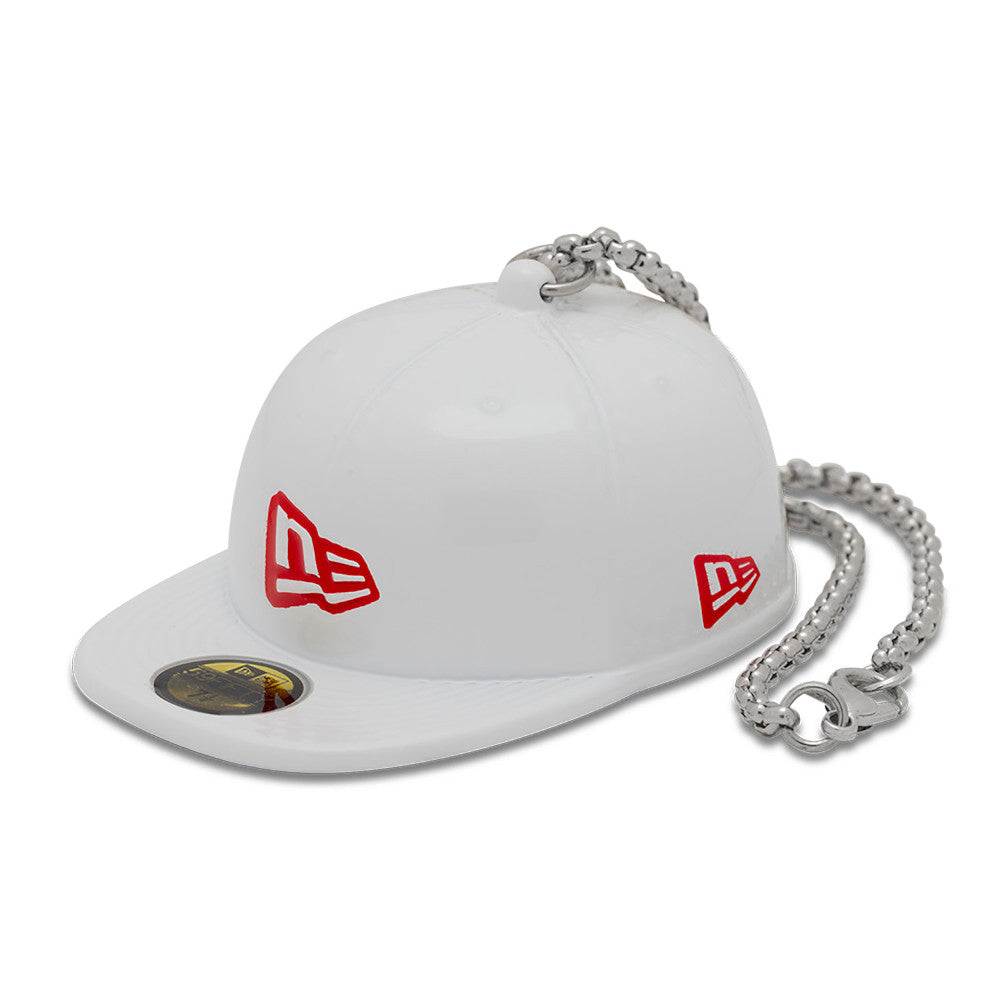 New Era 59FIFTY Christmas Cap Metal Ornament Gold White 2 Pack Accessories