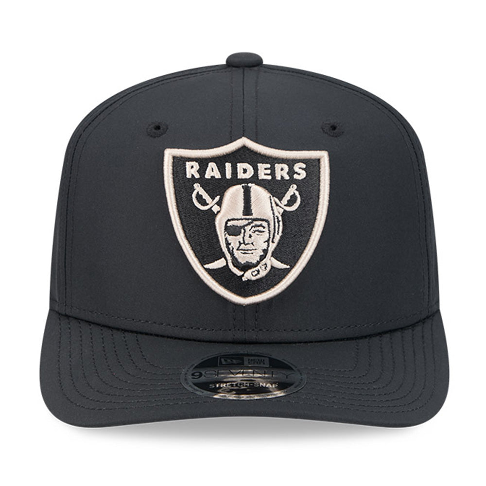 New Era Las Vegas Raiders Black Stone Prolite 9SEVENTY Stretch Snapback Cap