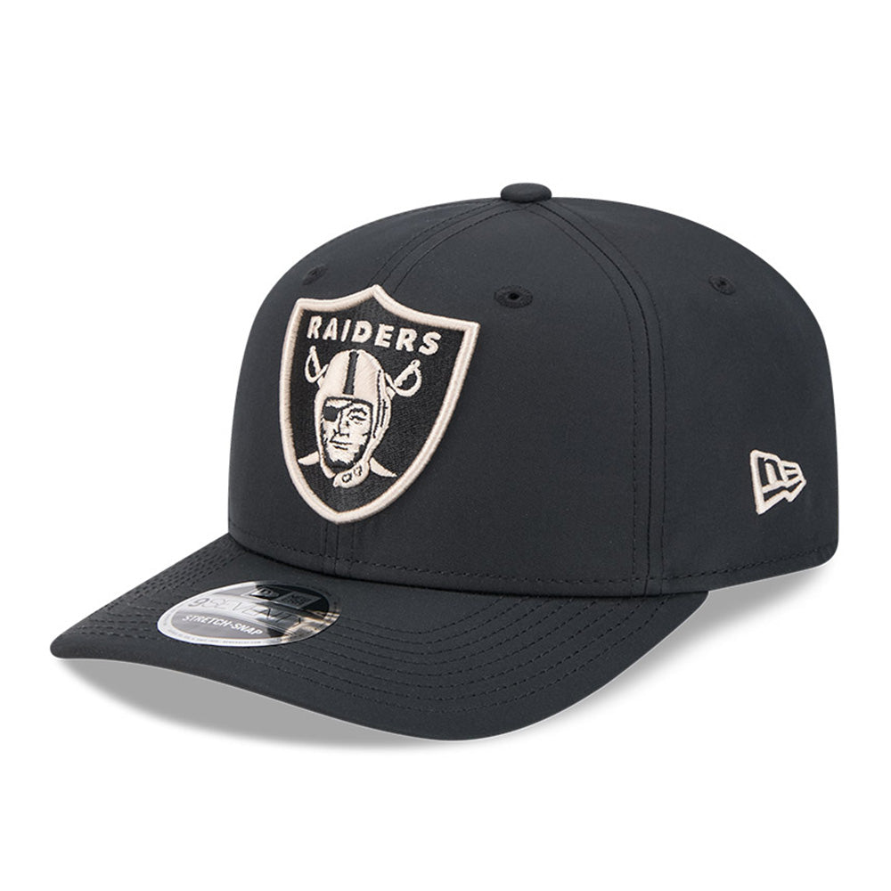 New Era Las Vegas Raiders Black Stone Prolite 9SEVENTY Stretch Snapback Cap