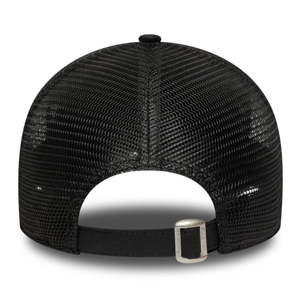 New Era New York Yankees Black Flawless 9FORTY Trucker Snapback Cap