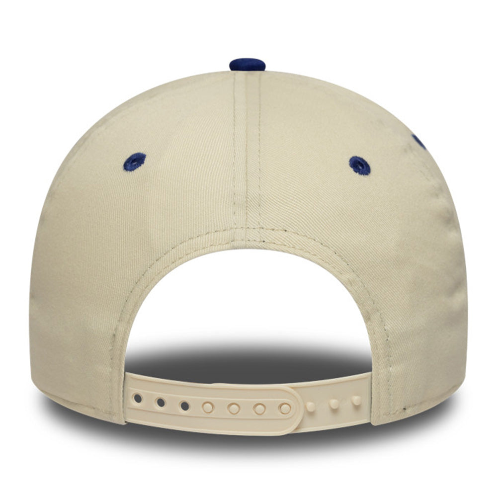New Era Los Angeles Dodgers All Star Game Patch Light Cream Royal Blue 9FORTY E-Frame Snapback Cap