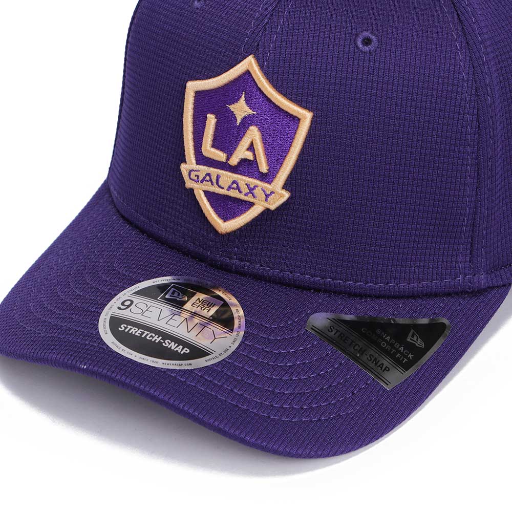 New Era LA Galaxy Major League Soccer Purple 9SEVENTY Stretch Snapback Cap