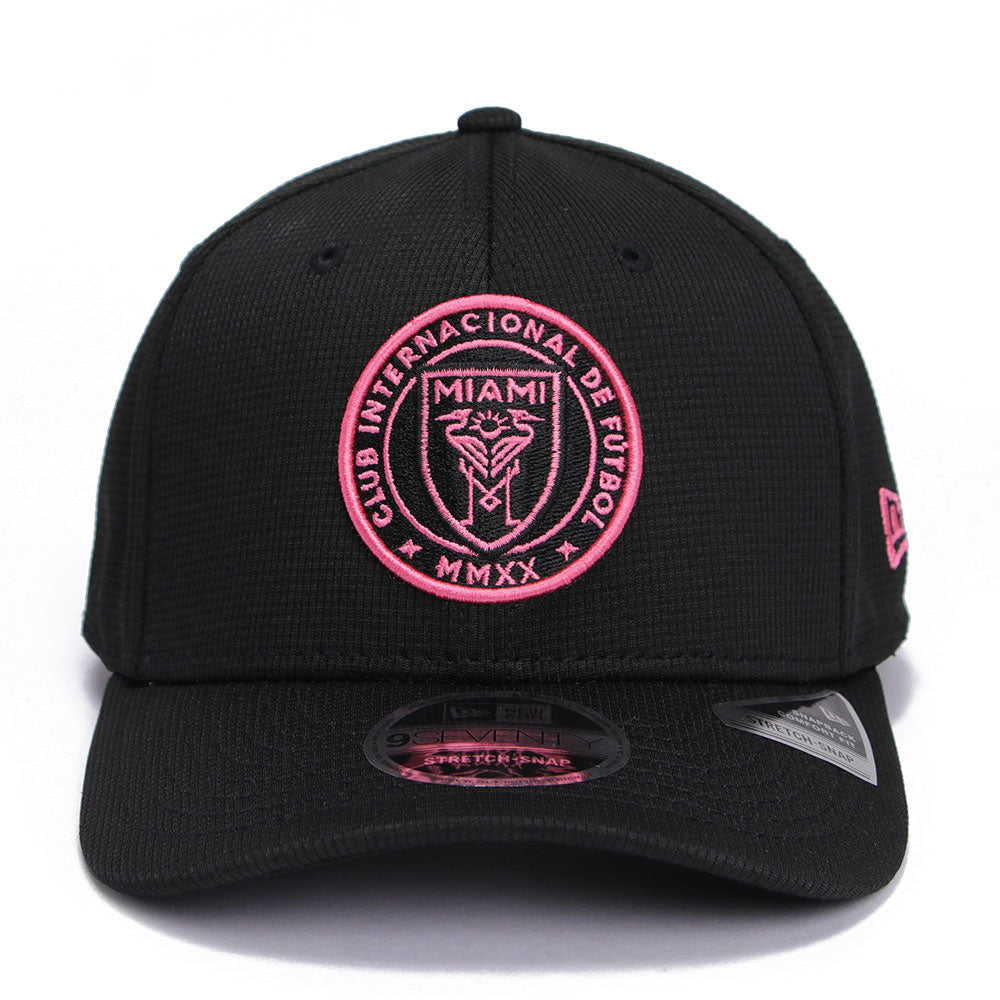 New Era Inter Miami Major League Soccer Black 9SEVENTY Stretch Snapback Cap