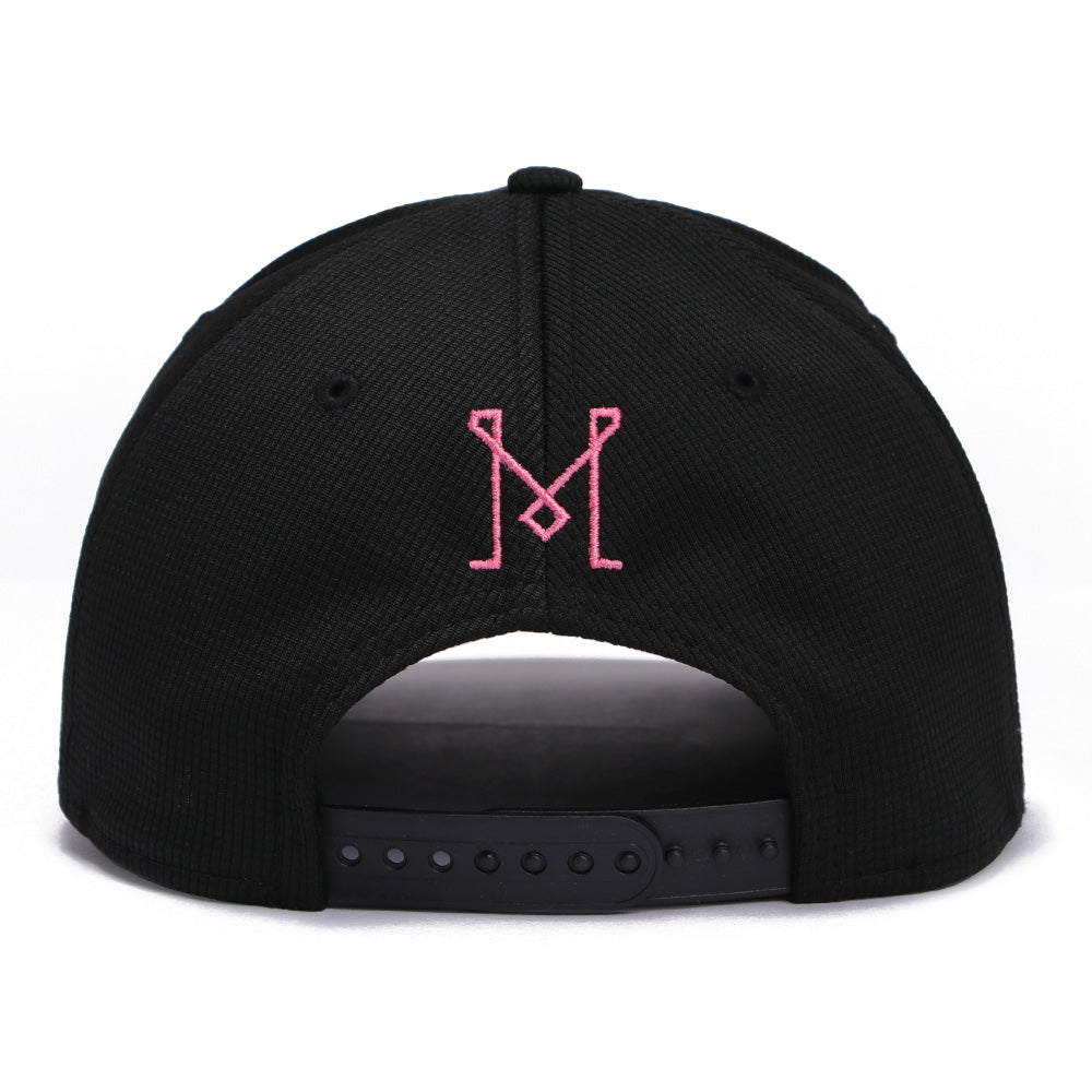 New Era Inter Miami Major League Soccer Black 9SEVENTY Stretch Snapback Cap