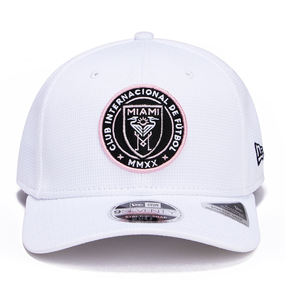 New Era Inter Miami Major League Soccer White 9SEVENTY Stretch Snapback Cap