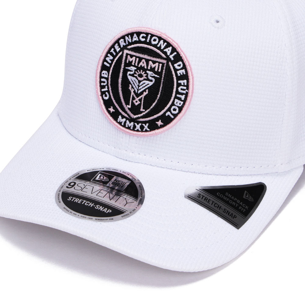 New Era Inter Miami Major League Soccer White 9SEVENTY Stretch Snapback Cap