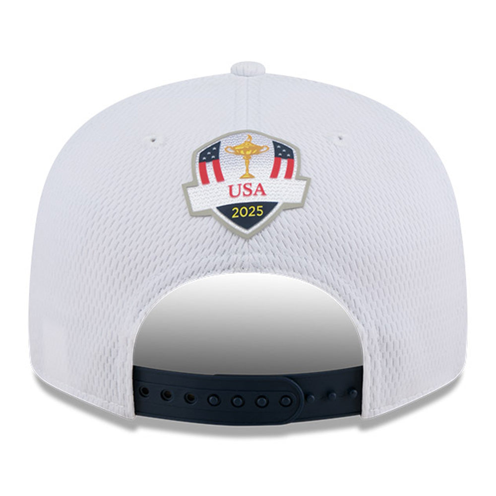 New Era Ryders Cup Team USA 2025 White Split Panel 9FIFTY Snapback Cap