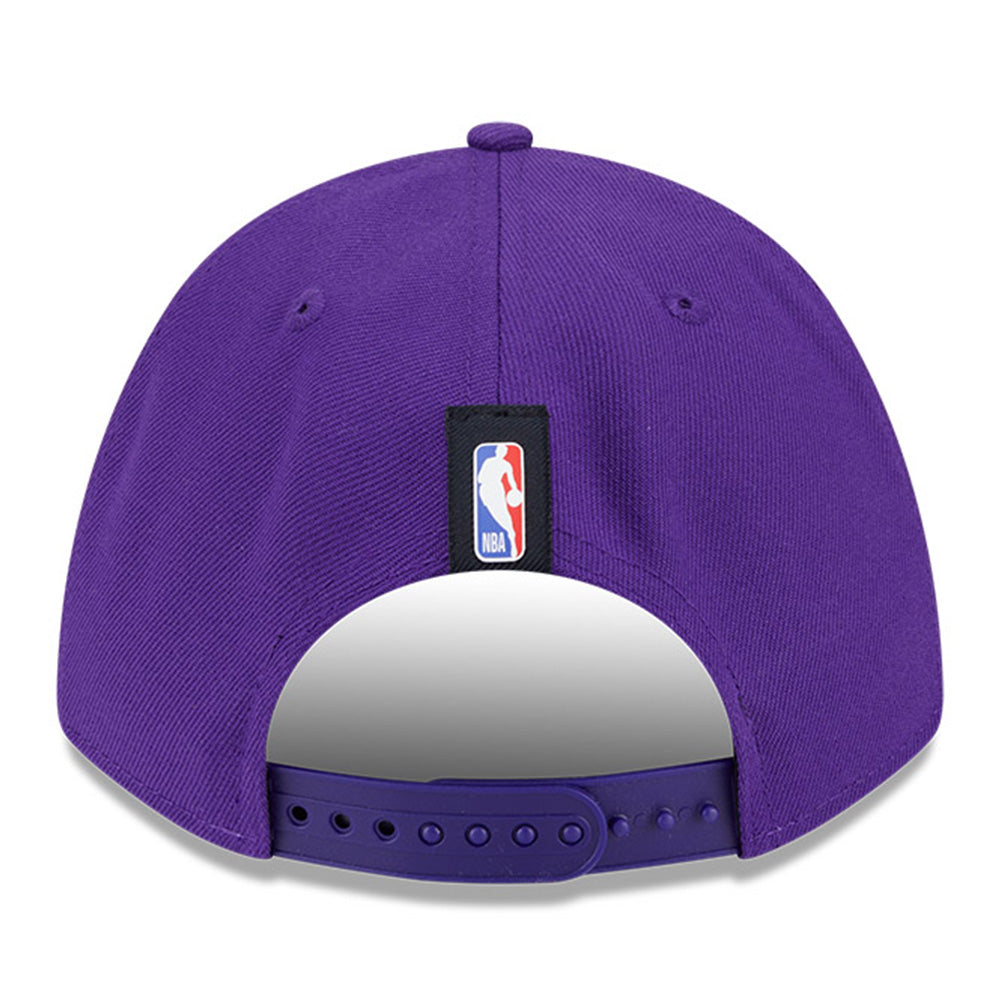 New Era Los Angeles Lakers NBA 2025 Draft Purple 9FORTY M-Crown A-Frame Snapback Cap