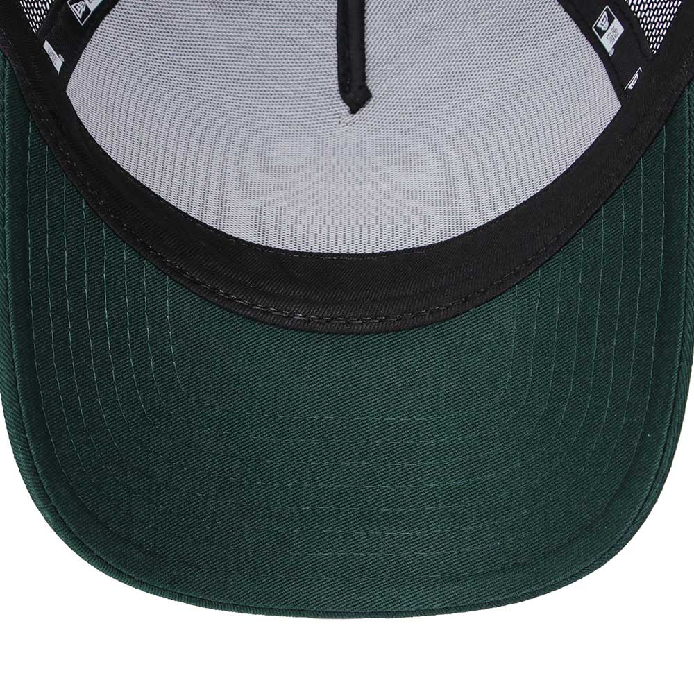 New Era Mclaren Racing Dark Green 9FORTY E-Frame Trucker Snapback Cap