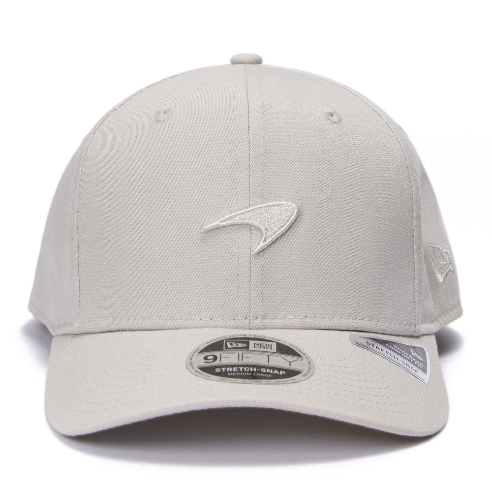 New Era Mclaren Racing Light Cream 9FIFTY Stretch Snapback Cap