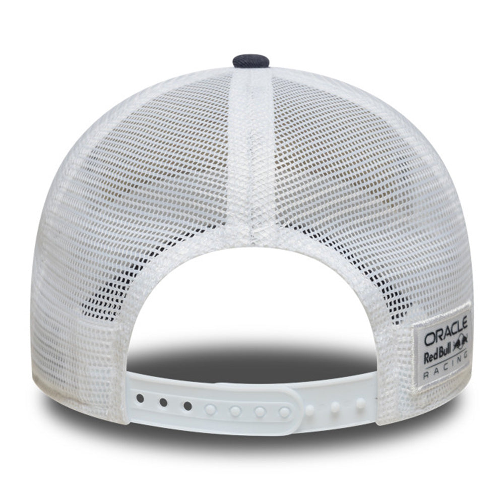 New Era Red Bull Racing ORBR Night Sky Navy 9FORTY E-Frame Snapback Trucker Cap