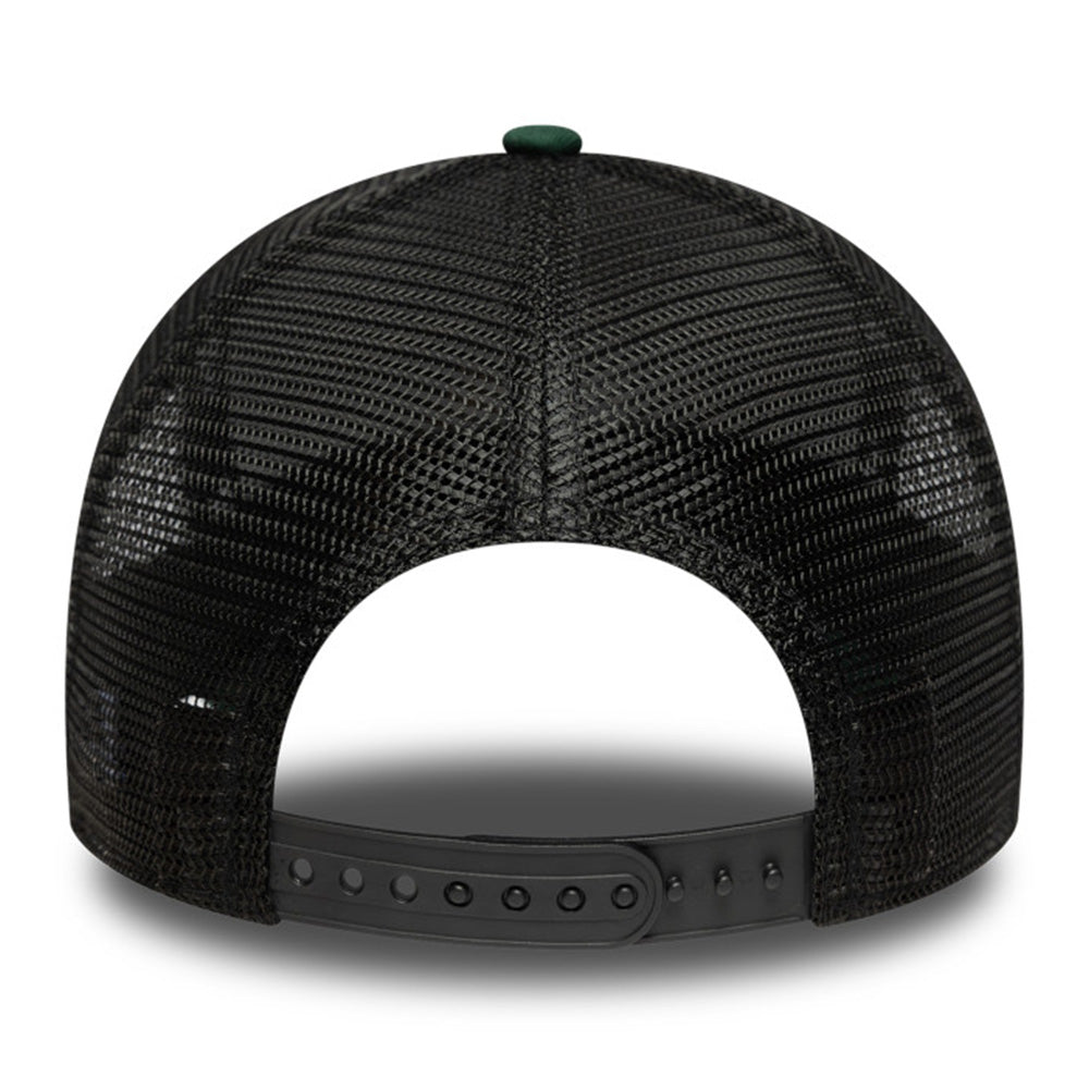 New Era Ducati Motorsport Logo Dark Green 9FORTY A-Frame Trucker Snapback Cap