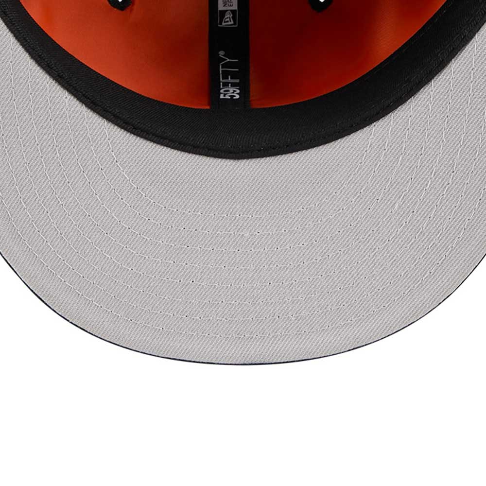 New Era San Francisco Giants Alpha Industries JKT2460 Black 59FIFTY Fitted Cap