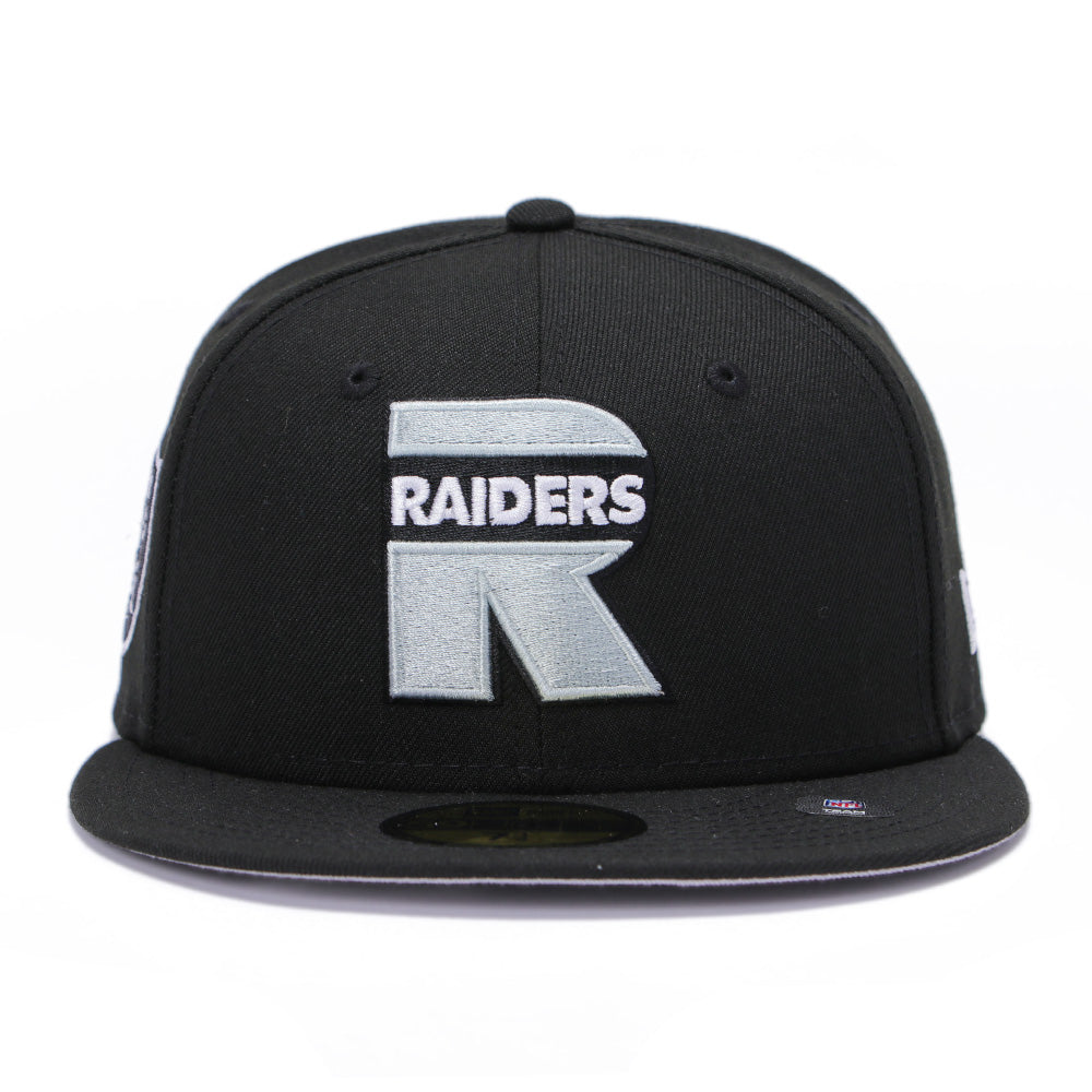 New Era Las Vegas Raiders Deceptor Collection Black 59FIFTY Fitted Cap