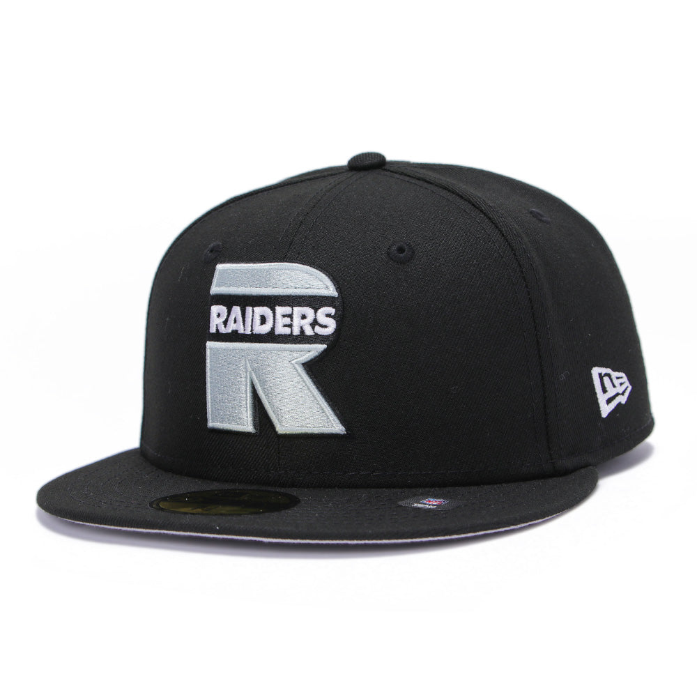 New Era Las Vegas Raiders Deceptor Collection Black 59FIFTY Fitted Cap