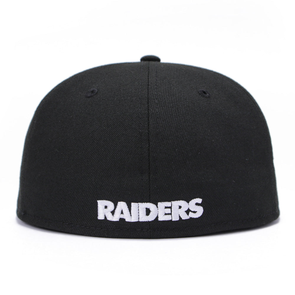 New Era Las Vegas Raiders Deceptor Collection Black 59FIFTY Fitted Cap