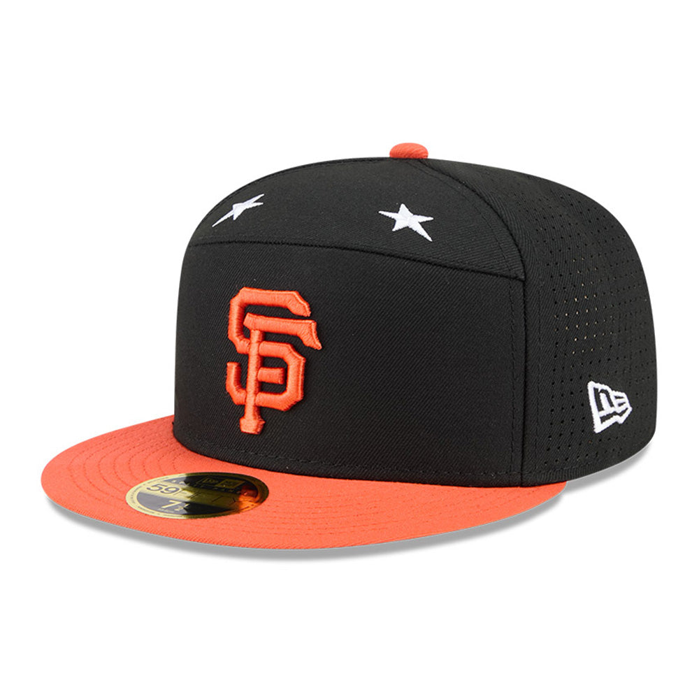 New Era San Francisco Giants 2025 All Star Game Black 59FIFTY Split Panel Fitted Cap