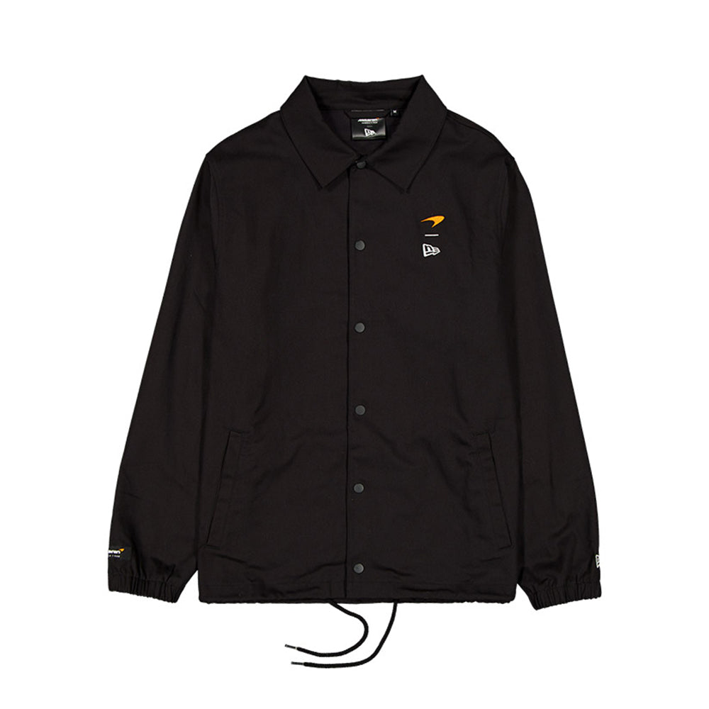 New Era Mclaren Motorsports Black Coach Jacket