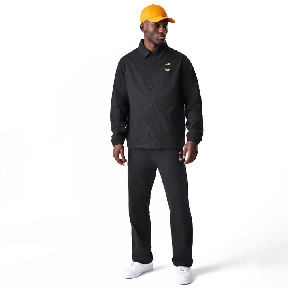 New Era Mclaren Motorsports Black Coach Jacket
