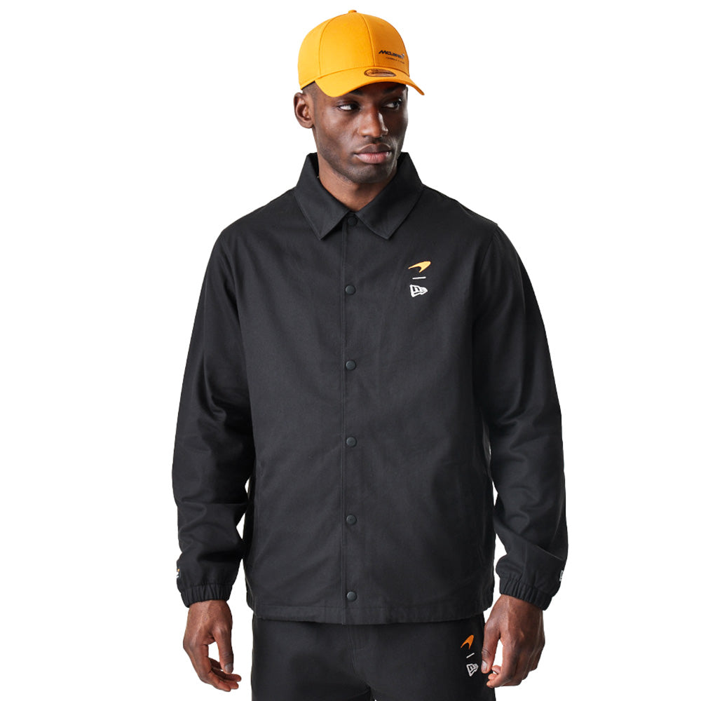 New Era Mclaren Motorsports Black Coach Jacket