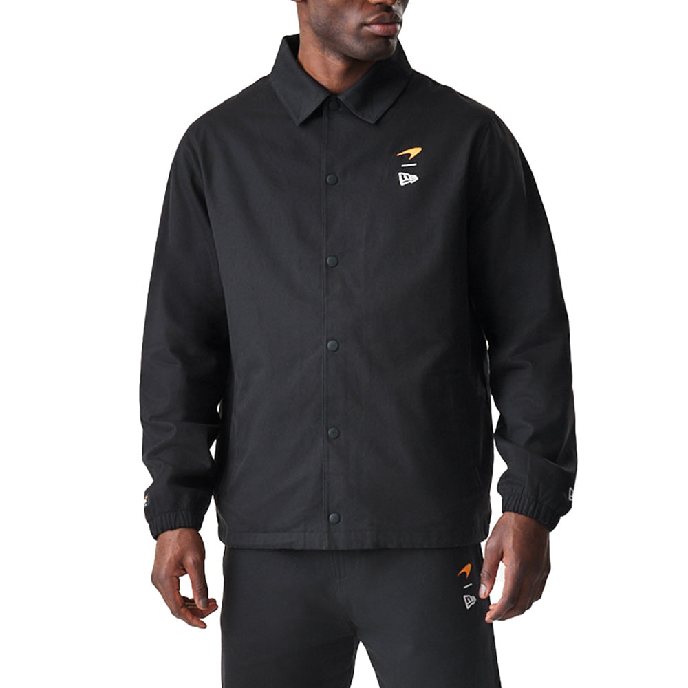 New Era Mclaren Motorsports Black Coach Jacket
