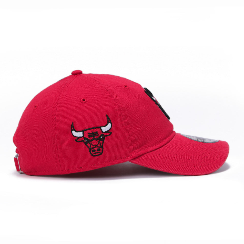 New Era Chicago Bulls Deceptor Collection Red 9TWENTY Adjustable Cap
