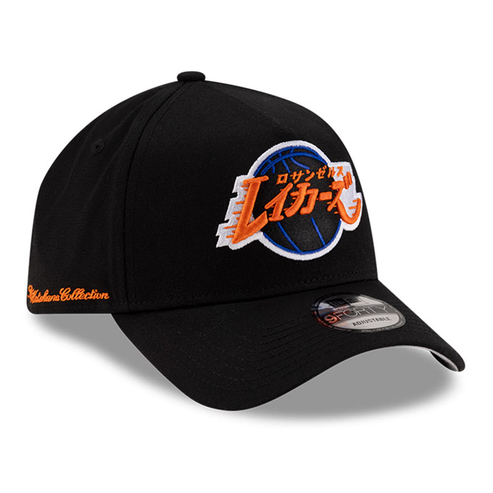 New Era Los Angeles Lakers Hyperfly Katakana x NBA All Star Game Dark Logo Black 9FORTY A-Frame Snapback Cap
