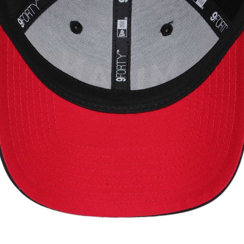 New Era AC Milan Football Club Wordmark Black 9FORTY Adjustable Cap