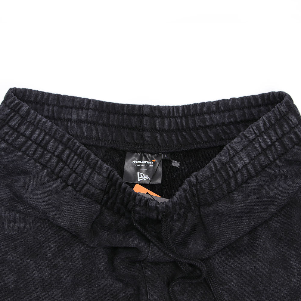 New Era McLaren Racing Wordmark Black Oversized Shorts