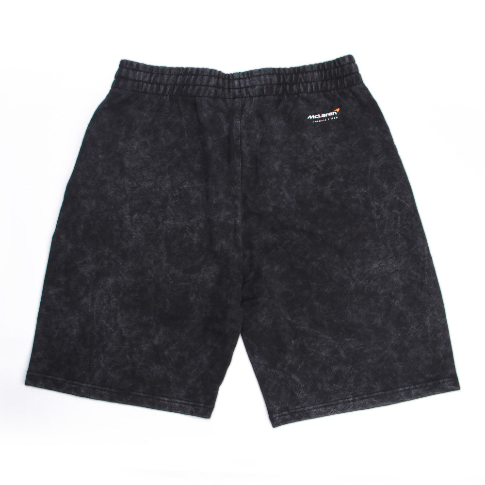 New Era McLaren Racing Wordmark Black Oversized Shorts