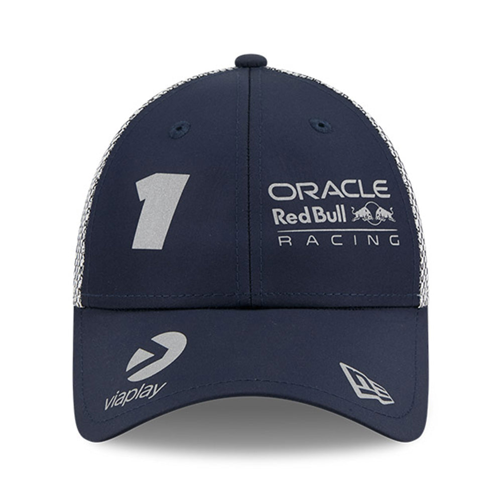 New Era Oracle Red Bull Racing Max Verstappen Las Vegas Race Special Dark Blue 9FORTY Adjustable Cap
