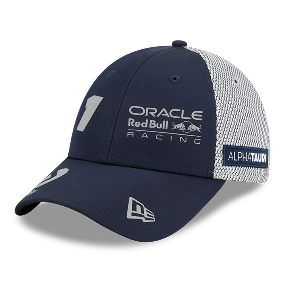 New Era Oracle Red Bull Racing Max Verstappen Las Vegas Race Special Dark Blue 9FORTY Adjustable Cap