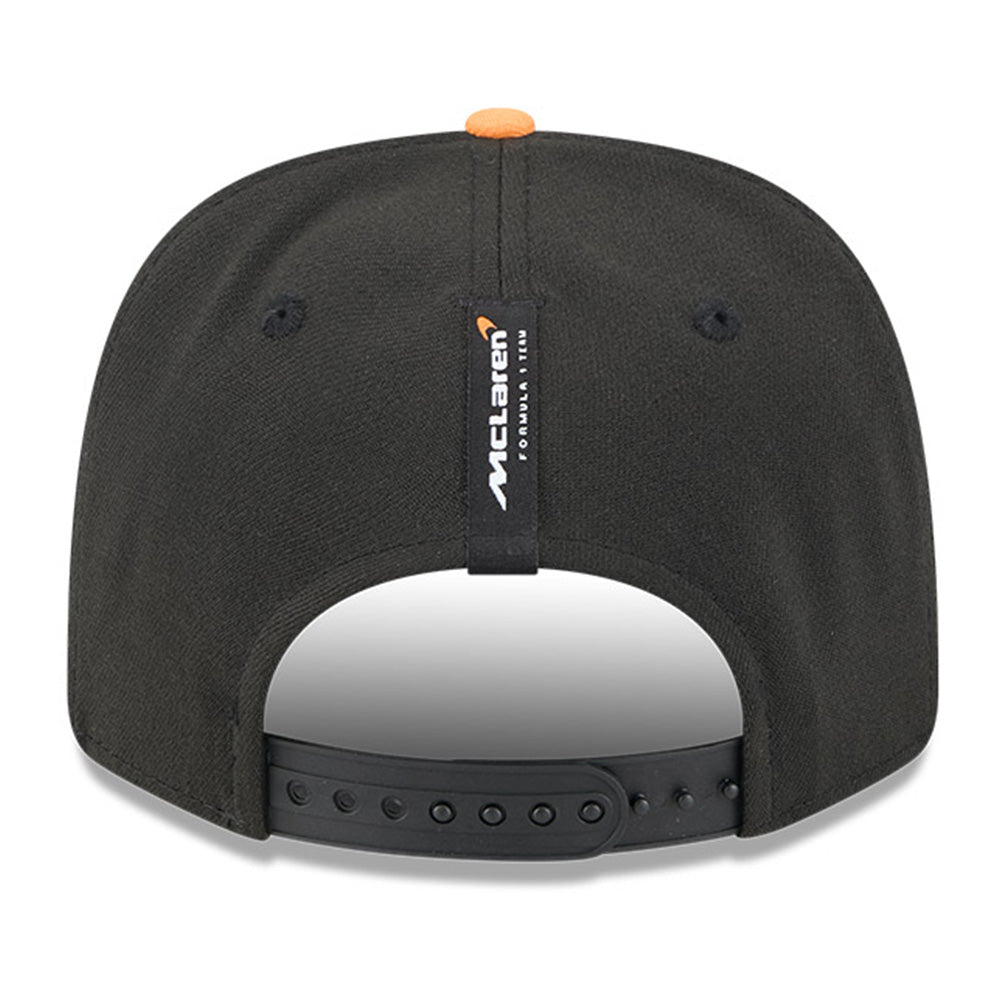 New Era McLaren Racing Lando Norris Austin Race Special Black 9SEVENTY Stretch Snapback Cap
